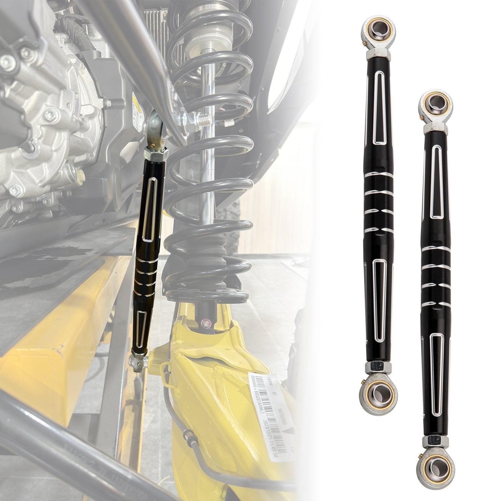 2024 - 2025 Can Am Maverick R/R Max Adjustable Rear Aluminum Sway Bar Links OEM706005360 706005361 - WeiSen - 80402007
