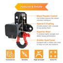 2024 - 2025 Can Am Maverick R/R Max Heavy - duty Steel Rear Towing Trailer Hitch with 3/4" D - ring - Weisen - 80107023