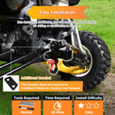 2024 - 2025 Can Am Maverick R/R Max Heavy - duty Steel Rear Towing Trailer Hitch with 3/4" D - ring - Weisen - 80107023