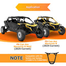 2024 - 2025 Can Am Maverick R/R Max Heavy - duty Steel Rear Towing Trailer Hitch with 3/4" D - ring - Weisen - 80107023