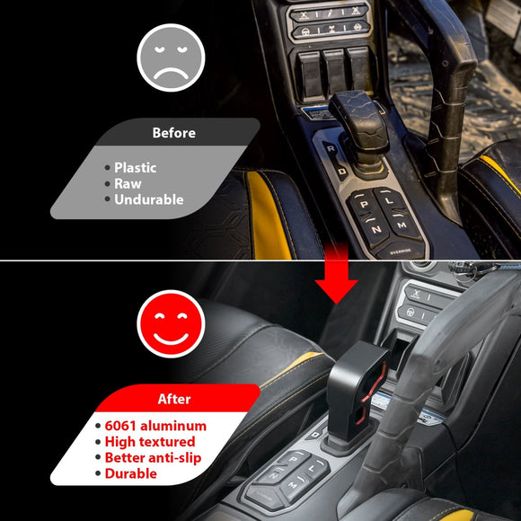 2024 - 2025 Can - Am Maverick R/R Max UTV 6061 Aluminum Shift Knob - WeiSen - 80312005