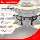 2024 - 2025 Can Am Maverick R/R Max UTV One - Piece Front Bumper | Bolt - On | Heavy - Gauge Steel Tubing - WeiSen - 80306013