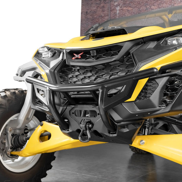 2024 - 2025 Can Am Maverick R/R Max UTV One - Piece Front Bumper | Bolt - On | Heavy - Gauge Steel Tubing - WeiSen - 80306013