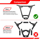 2024 - 2025 Can Am Maverick R/R Max UTV One - Piece Rear Bumper | Bolt - On | Heavy - Gauge Steel Tubing - WeiSen - 80306012