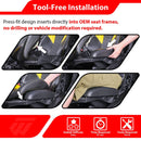 2024 - 2025 Can Am Maverick R/R Max UTV Seat Side Soft Cushion Set | Thigh Protection Pads - WeiSen - 80303003