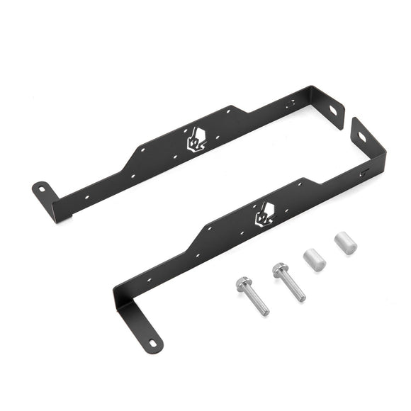 2024 - 2025 Chevy Silverado GMC Sierra 2500/3500 Front Bumper 40" Grille Light Bar Mounting Bracket - WeiSen - 70103014