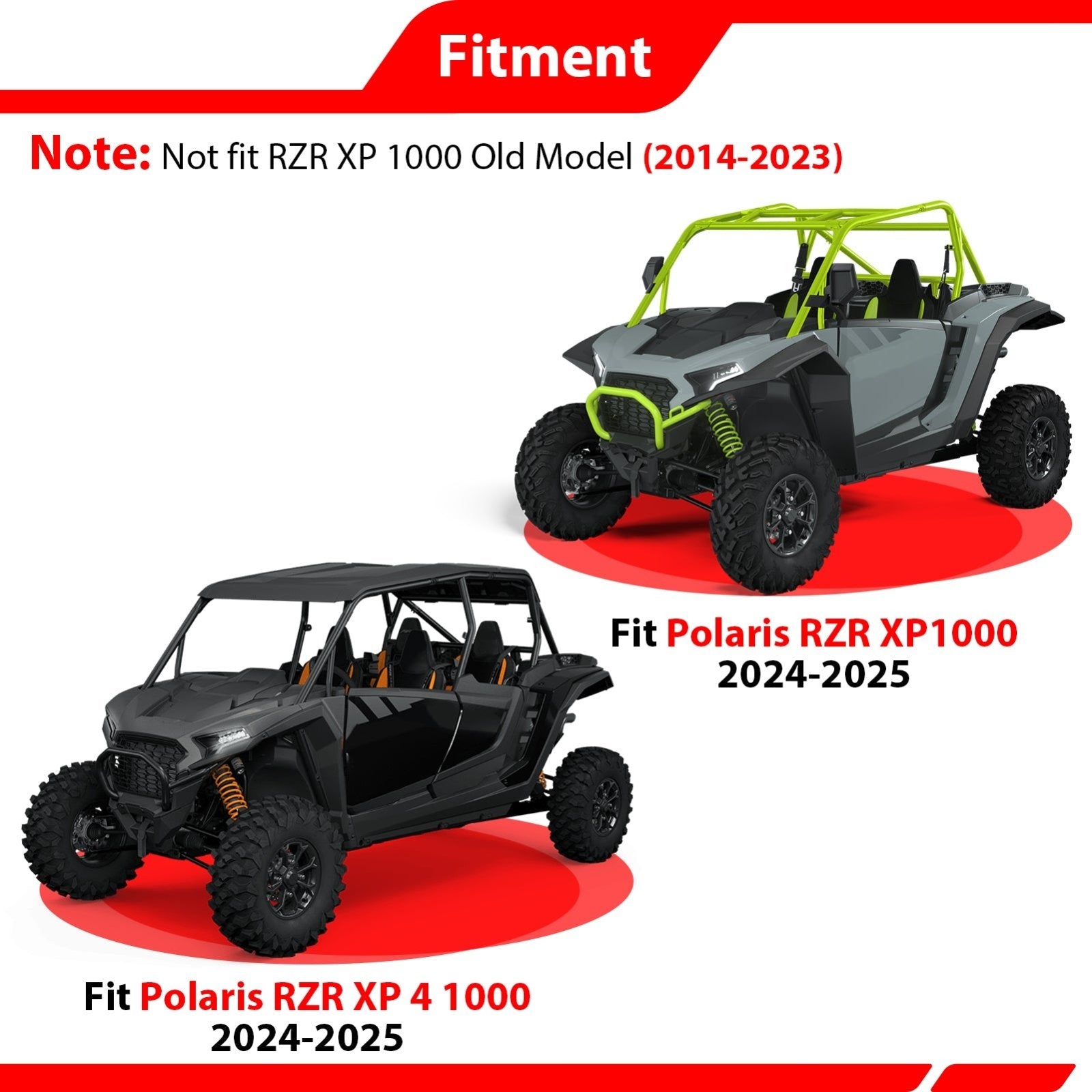 2024 - 2025 Polaris RZR XP 1000 / 4 1000 UTV Remote Control 4500lb 12V Electric Winch Kit - WeiSen - 80310054