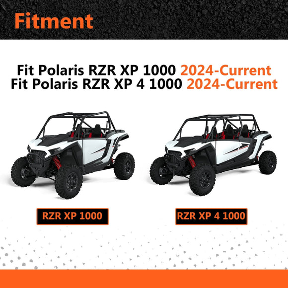 2024 - 2025 Polaris RZR XP 1000 UTV Front A Arm Bushing Kit Heavy Duty UHMW Bushings - WeiSen - 80405014
