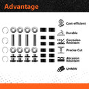 2024 - 2025 Polaris RZR XP 1000 UTV Front A Arm Bushing Kit Heavy Duty UHMW Bushings - WeiSen - 80405014