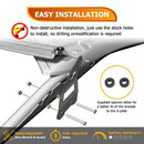 2024+ Can Am Maverick R All Models Steel UTV Upper Windshield LED Light Bar Mount Bracket - WeiSen - 80101034