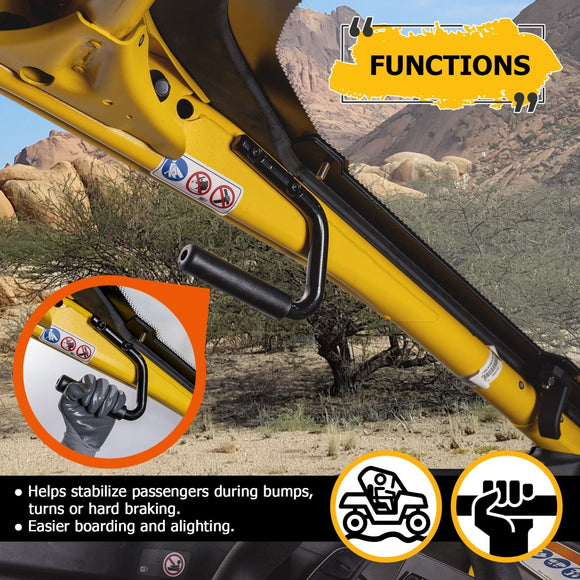 2024 - Current Can Am Maverick R / R Max UTV A Pillar Aluminum Grab Handle - WeiSen - 80302007