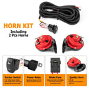 2024+ Maverick R / Maverick R Plug&Play UTV Key - on Horn Kit with 2Pcs 105db Horn Spst Rocker Switch - WeiSen - 80206034
