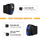 2024+ Maverick R / Maverick R Plug&Play UTV Key - on Horn Kit with 2Pcs 105db Horn Spst Rocker Switch - WeiSen - 80206034