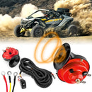 2024+ Maverick R / Maverick R Plug&Play UTV Key - on Horn Kit with 2Pcs 105db Horn Spst Rocker Switch - WeiSen - 80206034