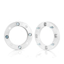 2Pcs 1" 4x156 Wheel Spacers Adapters for Polaris RZR Ranger Ace Sportsman | 6061 - T6 Forged Aluminum | Bolt - On - WeiSen - 80403024