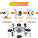 2Pcs 1.5" 2.0" Wheel Spacers 4x110mm for Yamaha Raptor 250/350/660R/700R Arctic Cat 300/400/450/1000 - WeiSen - 80403036