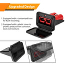 2pcs 175A Battery Cable Quick Connect/ Disconnect Electrical Connector Plug Kit for 1/0 Gauge Cable - WeiSen - 80310046