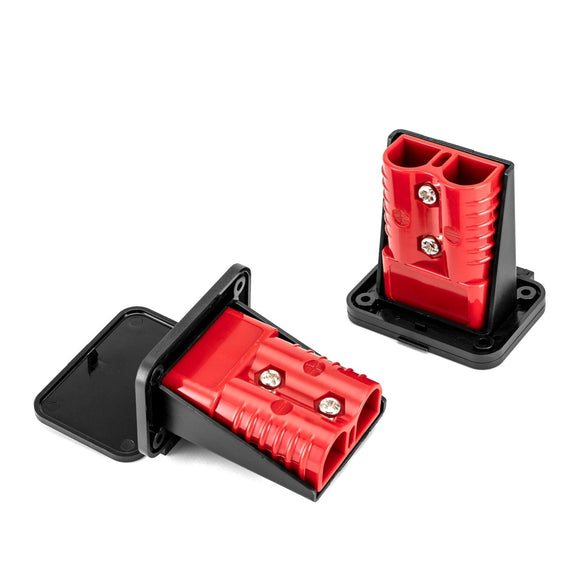 2pcs 175A Battery Cable Quick Connect/ Disconnect Electrical Connector Plug Kit for 1/0 Gauge Cable - WeiSen - 80310046