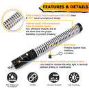 2pcs 1FT Fat COB RGB Whip Lights Spiral RGB Chasing Lighted Antenna Whips Fit UTV ATV Boats - WeiSen - 80204015