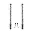 2Pcs 2FT Fat LED Spiral RGB Whip Lights Chasing Lighted Antenna Whips for UTV ATV SUV RV - WeiSen - 80204013