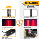 2Pcs 2FT Fat LED Spiral RGB Whip Lights Chasing Lighted Antenna Whips for UTV ATV SUV RV - WeiSen - 80204013