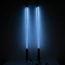 3FT DIY Chasing RGB LED COB Antenna Spiral Whip Lights for RZR Can - Am Polaris UTV | Remote and APP Control - WeiSen - 80204008
