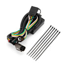 4 - Way Flat Trailer Hitch Wiring Harness for Kia Sorento / Hyundai Santa Fe with Factory Tow Package - WeiSen - 70206002