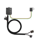 4 - Way Flat Trailer Hitch Wiring Harness for Kia Sorento / Hyundai Santa Fe with Factory Tow Package - WeiSen - 70206002