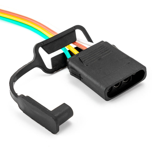 4 - Way Flat Trailer Hitch Wiring Harness for Kia Sorento / Hyundai Santa Fe with Factory Tow Package - WeiSen - 70206002