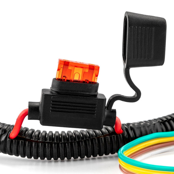 4 - Way Flat Trailer Hitch Wiring Harness for Kia Sorento / Hyundai Santa Fe with Factory Tow Package - WeiSen - 70206002