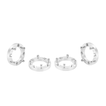 4Pcs 1" Wheel Spacers 4x156mm for Polaris RZR XP1000/Turbo/900/Pro XP/Ranger 1000/XP/Crew/General 1000/XP/4 | M12x1.5 Thread | 131mm Hub Bore - WeiSen - 80403006
