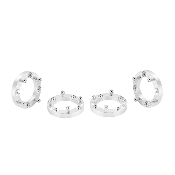 4Pcs 1" Wheel Spacers 4x156mm for Polaris RZR XP1000/Turbo/900/Pro XP/Ranger 1000/XP/Crew/General 1000/XP/4 | M12x1.5 Thread | 131mm Hub Bore - WeiSen - 80403006