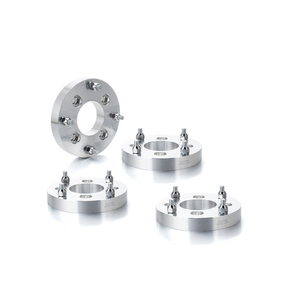 4Pcs 1.0" UTVs/ATVs 6061 Aluminum Wheel Adapter Spacers with a 4x110mm Hub Side Bolt Pattern - WeiSen - 80403018