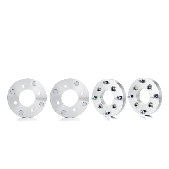 4Pcs 1.0" UTVs/ATVs 6061 Aluminum Wheel Adapter Spacers with a 4x110mm Hub Side Bolt Pattern - WeiSen - 80403018