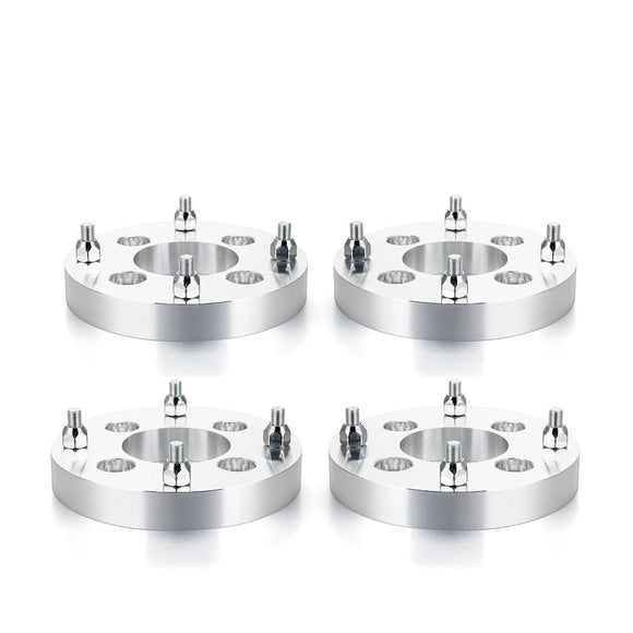 4Pcs 1.0" UTVs/ATVs 6061 Aluminum Wheel Adapter Spacers with a 4x110mm Hub Side Bolt Pattern - WeiSen - 80403018