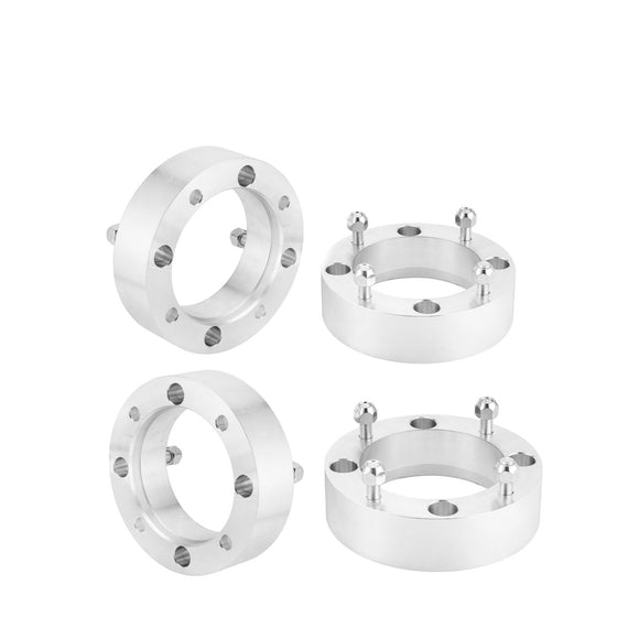 4pcs 2" Wheel Spacers 4x156mm for Polaris RZR XP1000/Ranger 1000/XP/General 1000/XP/4 | 6061 - T6 Forged Aluminum | M12x1.5 Thread | 131mm Hub Bore - WeiSen - 80403008