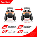 4Pcs 6061 - T6 Forged Aluminum 1" Wheel Spacers 4x156mm for Polaris Sportsman RZR Ranger Xplorer - WeiSen - 80403002