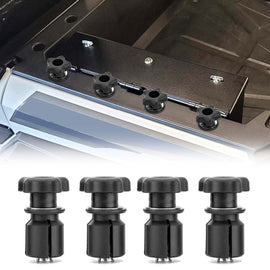 4Pcs Knob Style UTV ATV Tie Down Anchors Fit Polaris Ranger General 1000/xp with 1 - 7/16" Hole - WeiSen - 80304017