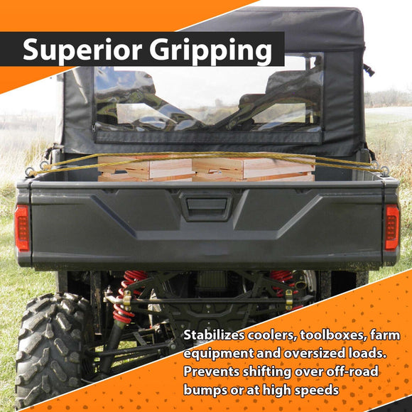 4Pcs Ring Style UTV ATV Tie Down Anchors Fit Polaris Ranger General 1000/xp with 1 - 7/16" Hole - WeiSen - 80304018