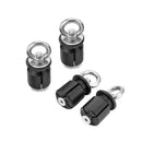 4Pcs Ring Style UTV ATV Tie Down Anchors Fit Polaris Ranger General 1000/xp with 1 - 7/16" Hole - WeiSen - 80304018