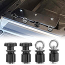 4Pcs UTV ATV Tie Down Anchors Fit Polaris Ranger General 1000/xp with 1 - 7/16" Hole (Knob Style & Ring Style) - WeiSen - 80304016
