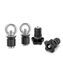 4Pcs UTV ATV Tie Down Anchors Fit Polaris RZR XP1000 ACE Sportsman with 1" Hole - WeiSen - 80304012