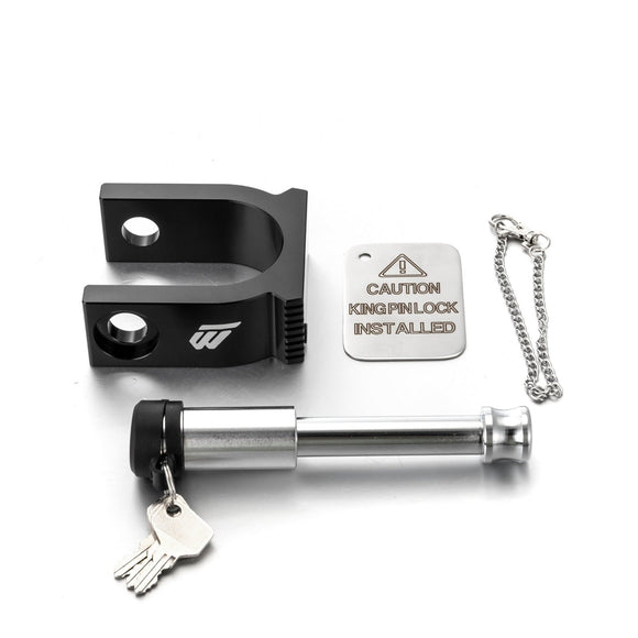 5th Wheel Trailer Lock for 2 - Inch King Pin | Acid Pickling and Anodizing | 6061 Aluminum Alloy - WeiSen - 70304041