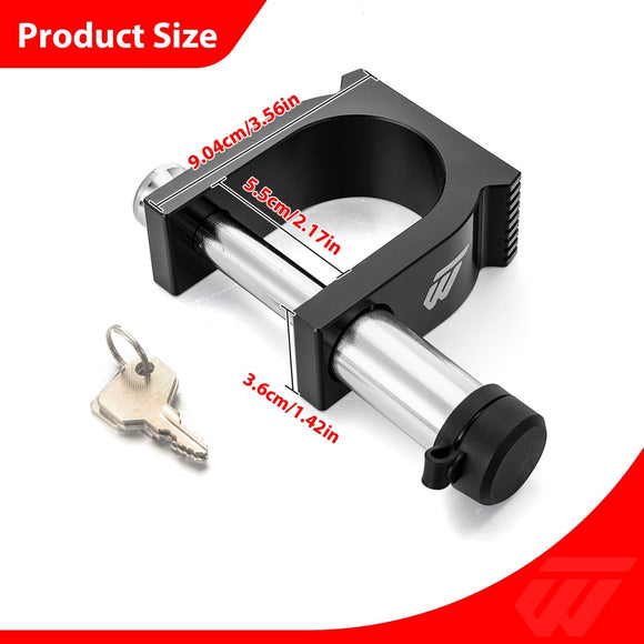 5th Wheel Trailer Lock for 2 - Inch King Pin | Acid Pickling and Anodizing | 6061 Aluminum Alloy - WeiSen - 70304041