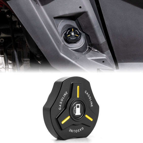 6061 Aluminum Gas Tank Cap Gas Can Cover for Polaris RZR 570/800/900/1000 Ranger 500/570/700/800/900/1000 General 1000 - WeiSen - 80503005