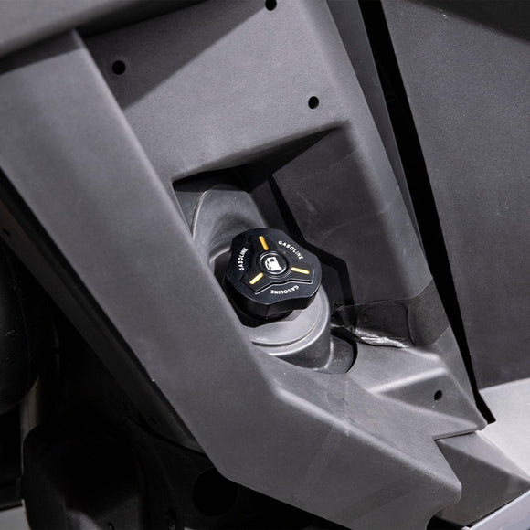 6061 Aluminum Gas Tank Cap Gas Can Cover for Polaris RZR 570/800/900/1000 Ranger 500/570/700/800/900/1000 General 1000 - WeiSen - 80503005