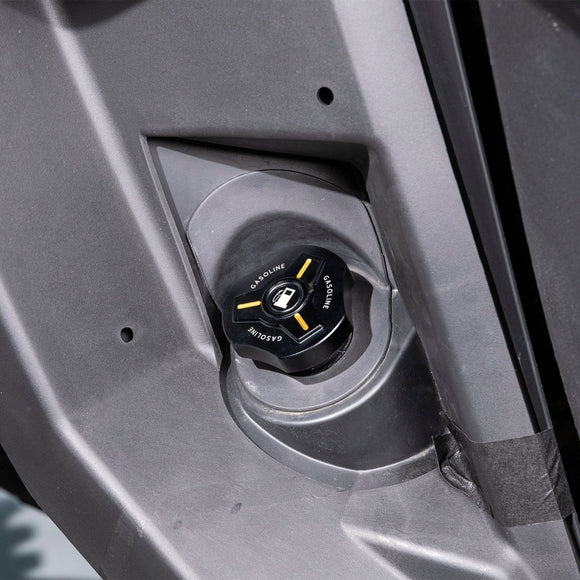 6061 Aluminum Gas Tank Cap Gas Can Cover for Polaris RZR 570/800/900/1000 Ranger 500/570/700/800/900/1000 General 1000 - WeiSen - 80503005