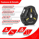 6061 Aluminum Gas Tank Cap Gas Can Cover for Polaris RZR 570/800/900/1000 Ranger 500/570/700/800/900/1000 General 1000 - WeiSen - 80503005