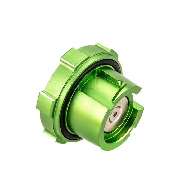 6061 Aluminum Green Magnetic Diesel Fuel Cap for 2019+ Dodge Ram 1500 2500 3500 3.0L 6.7L Diesel Replace OEM Part 82215782 - WeiSen - 70501005