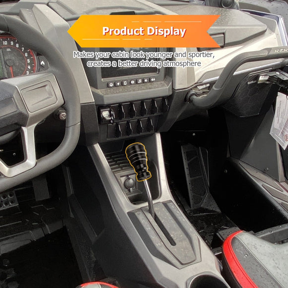 6061 Aluminum UTV Shifter Knob Fits Polaris RZR PRO R/PRO XP/Turbo R/XP 1000 (Replace OEM #5459024) - WeiSen - 80312003